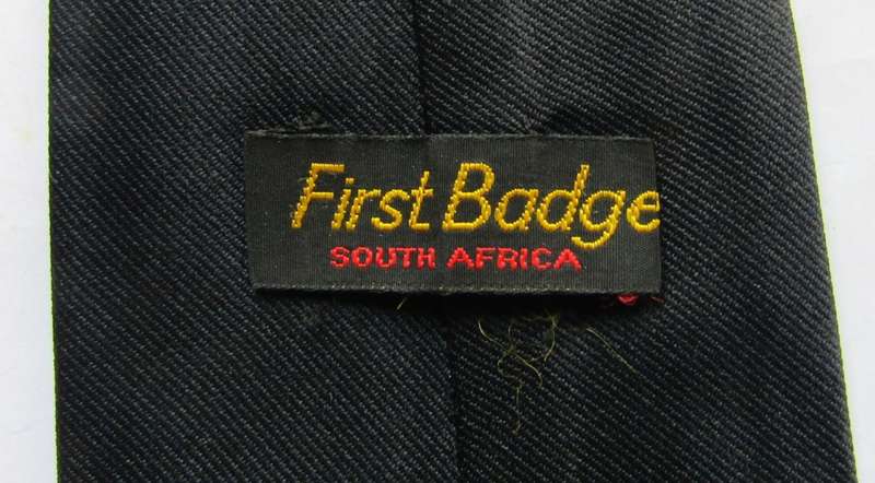 Old Made in SA Rugby Neck Tie