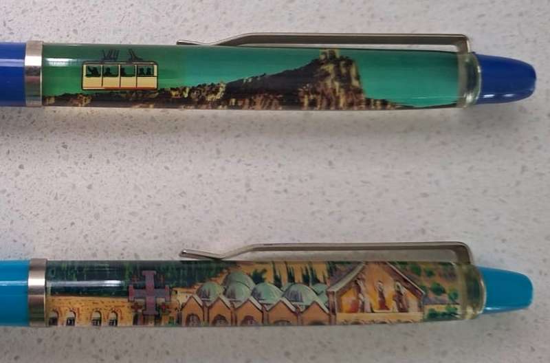 Old Cape Town and Jerusalem Pens