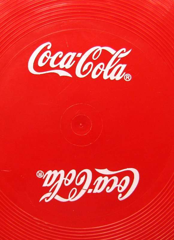 Old Coca Cola Frisbee