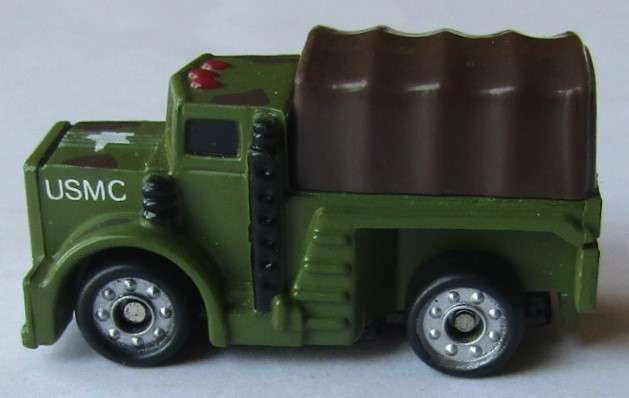 Old Micro Machine Size Military Truck