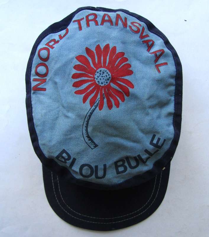 Old Noord Transvaal Blou Bulle Rugby Cap