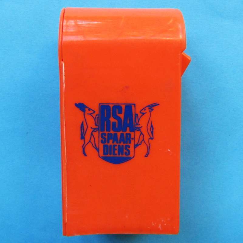 1969 RSA Savings Service Plastic Money Box