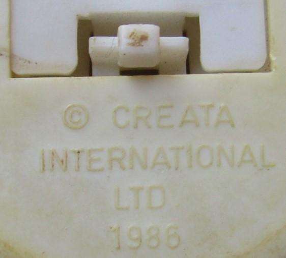 1986 Creata Scary Skull Battery Toy