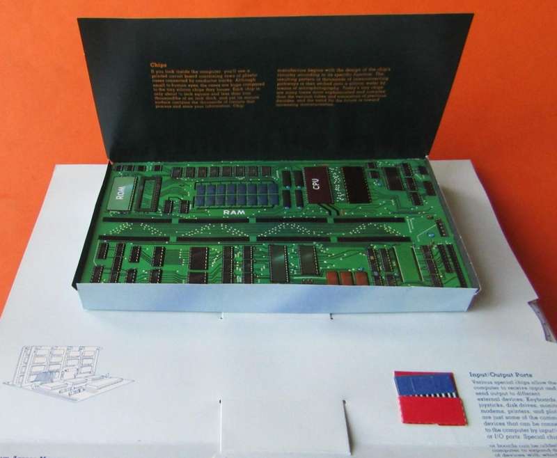 Inside the Personal Computer - 1984 Hardcover Pop-Up Guide Book