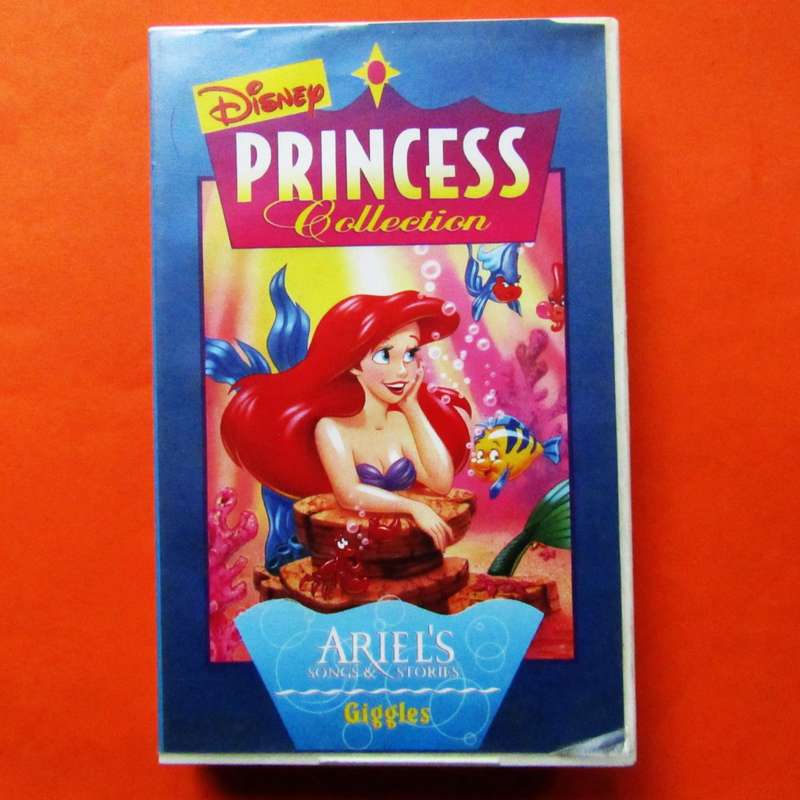 Ariel's Songs & Stories - Giggles - Walt Disney VHS Tape (1996)