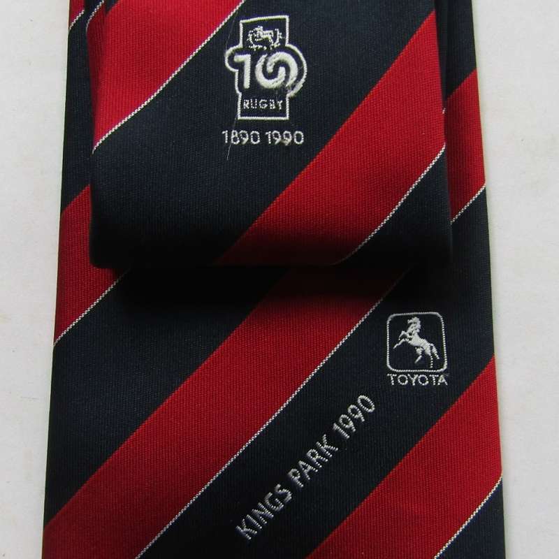 1990 Kings Park Natal Rugby Neck Tie