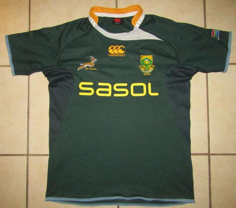 Old Springbok Rugby Jersey - Large Size