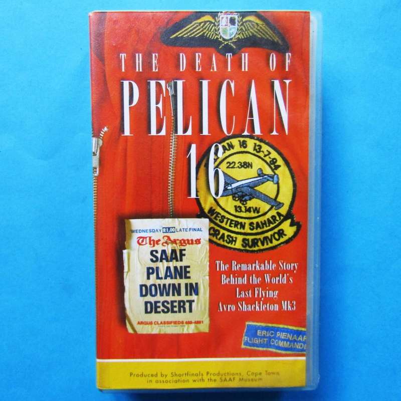 The Death of Pelican 16 - SAAF VHS Video Tape (2003)