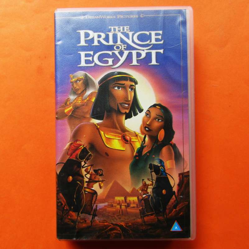 The Prince of Egypt - Movie VHS Tape (1999)