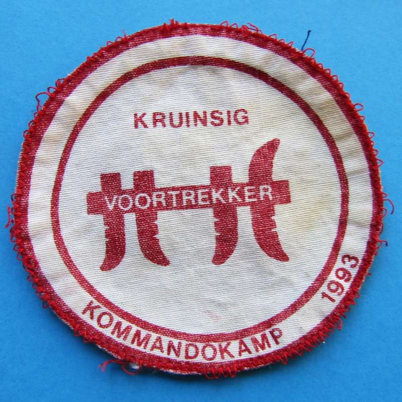 1993 Voortrekkers Kommando Kamp Patch Badge