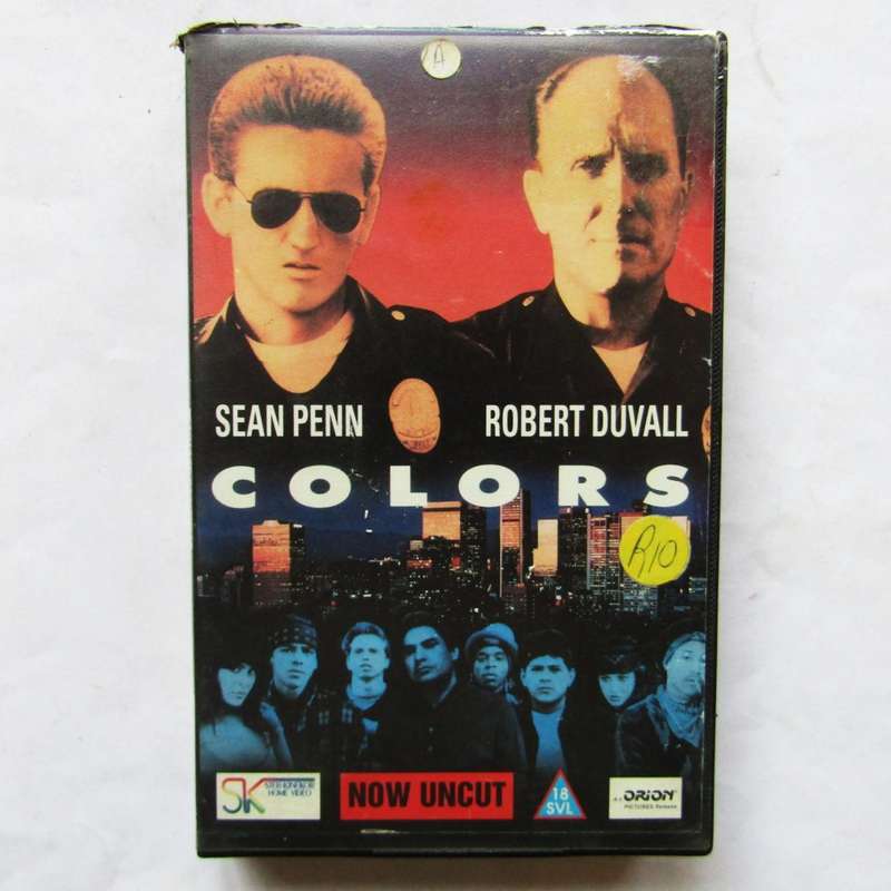 Colors - Sean Penn - Movie VHS Tape (1994)