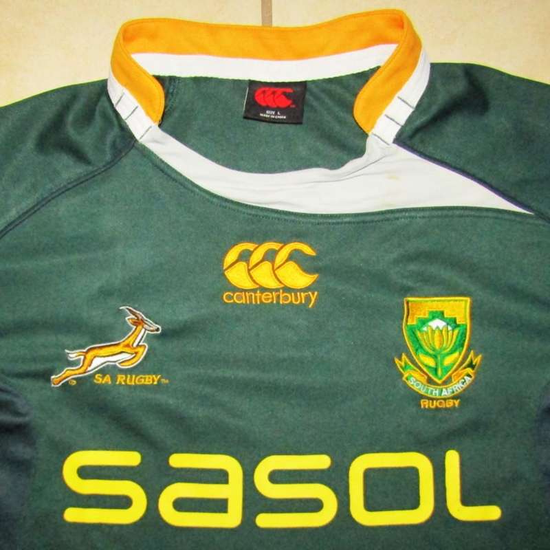 Old Springbok Rugby Jersey - Large Size