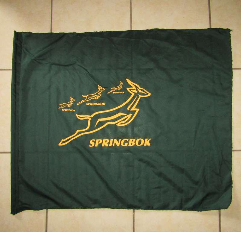 Old Springbok Rugby Flag
