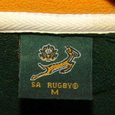 Old Springbok Rugby Tracksuit Jacket - Medium Size