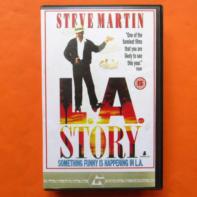 L.A. Story - Steve Martin - Movie VHS Tape (1991)