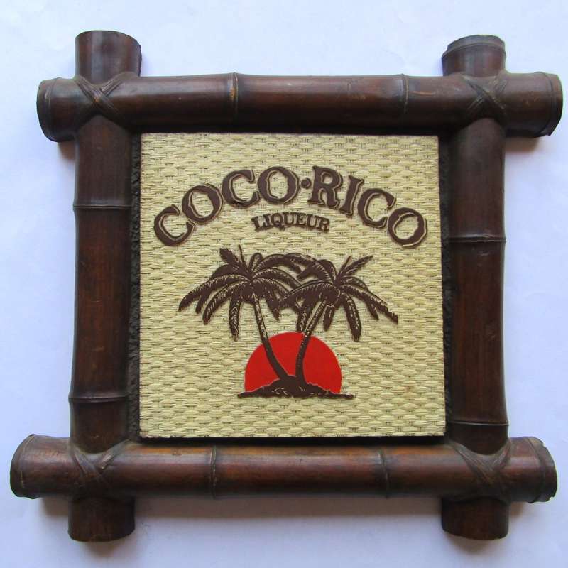 Old Coco-Rico Liqueur Bar Display