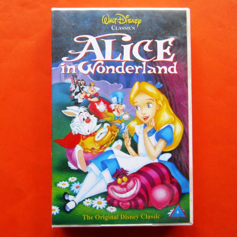 Alice in Wonderland - Walt Disney VHS Tape
