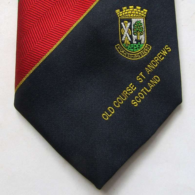 Old Course St Andrews Scotland Golf Neck Tie