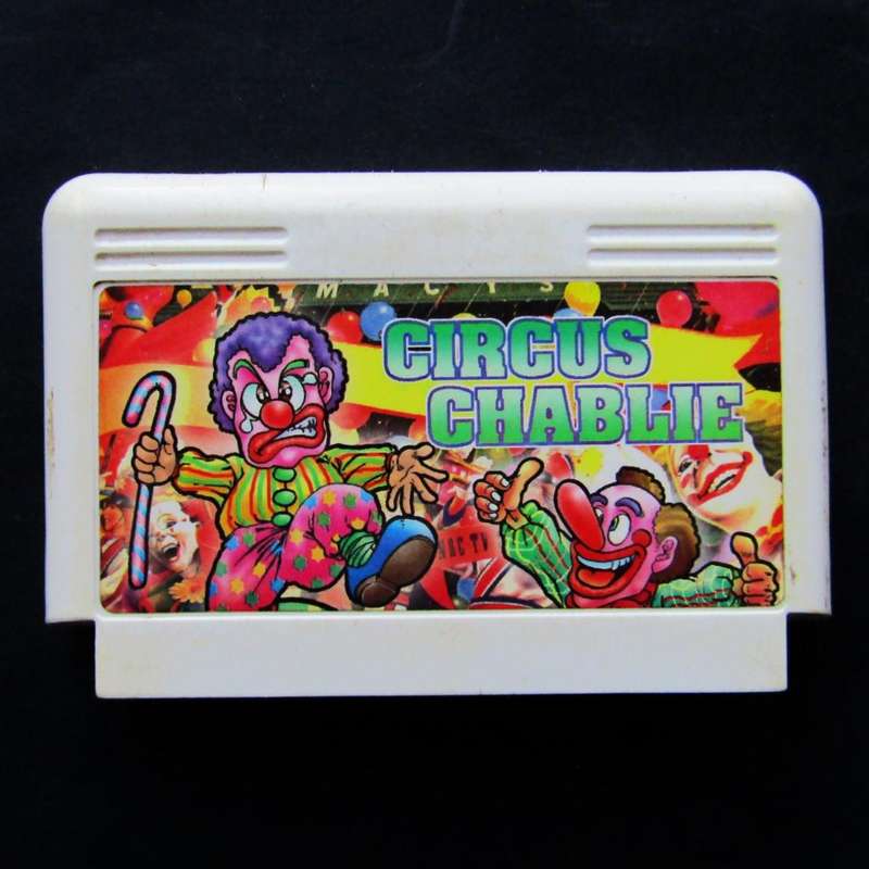 Old Circus Charlie - 8 Bit TV Game Cartridge