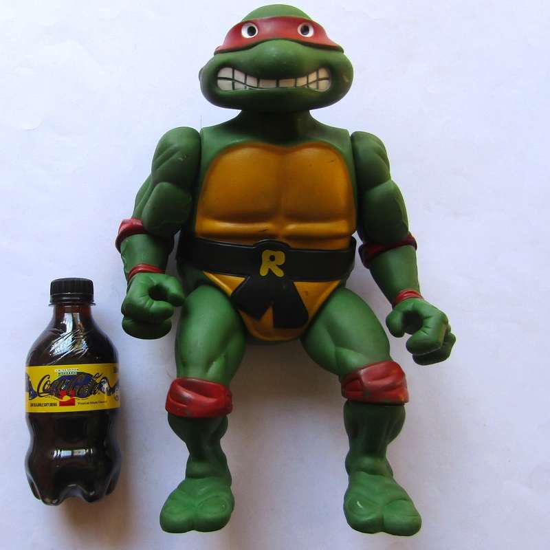 1989 Teenage Mutant Ninja Turtles - Large Raphael Action Figure