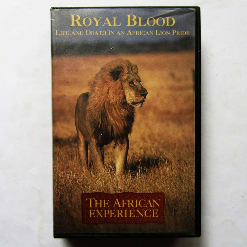 Royal Blood - African Lion Pride - VHS Video Tape (1994)