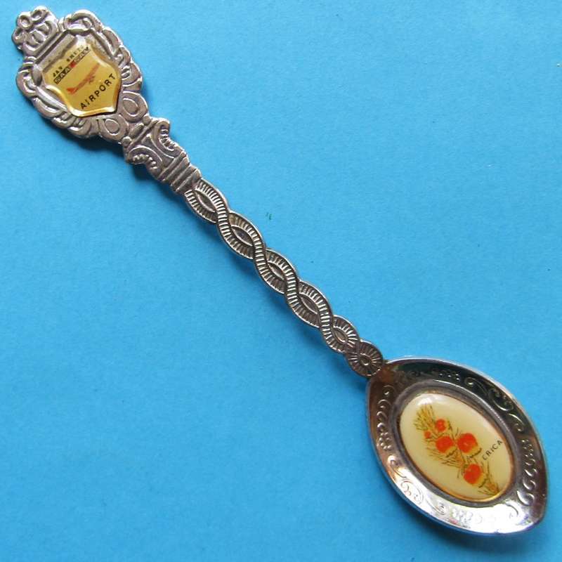 Old SAA Airways Jan Smuts Airport Souvenir Spoon
