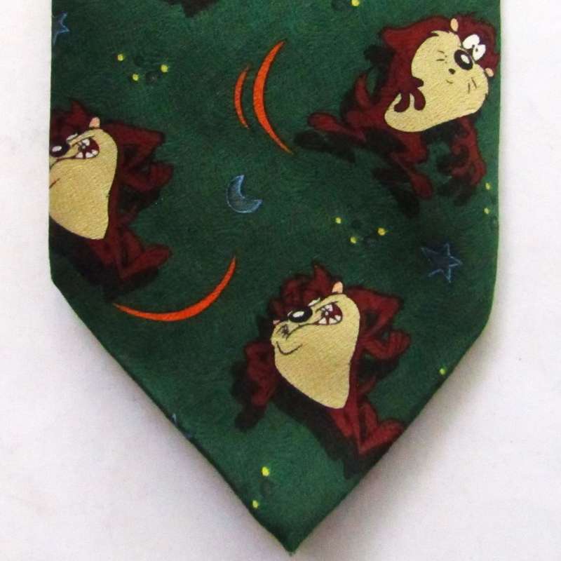 Old Tasmanian Devil Cartoon Neck Tie