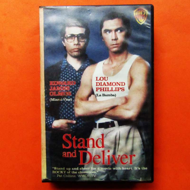 Stand and Deliver - Movie VHS Tape (1989)