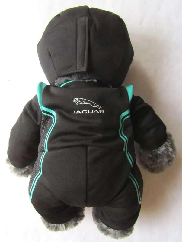 Cool Jaguar Racing Teddy Bear Mascot