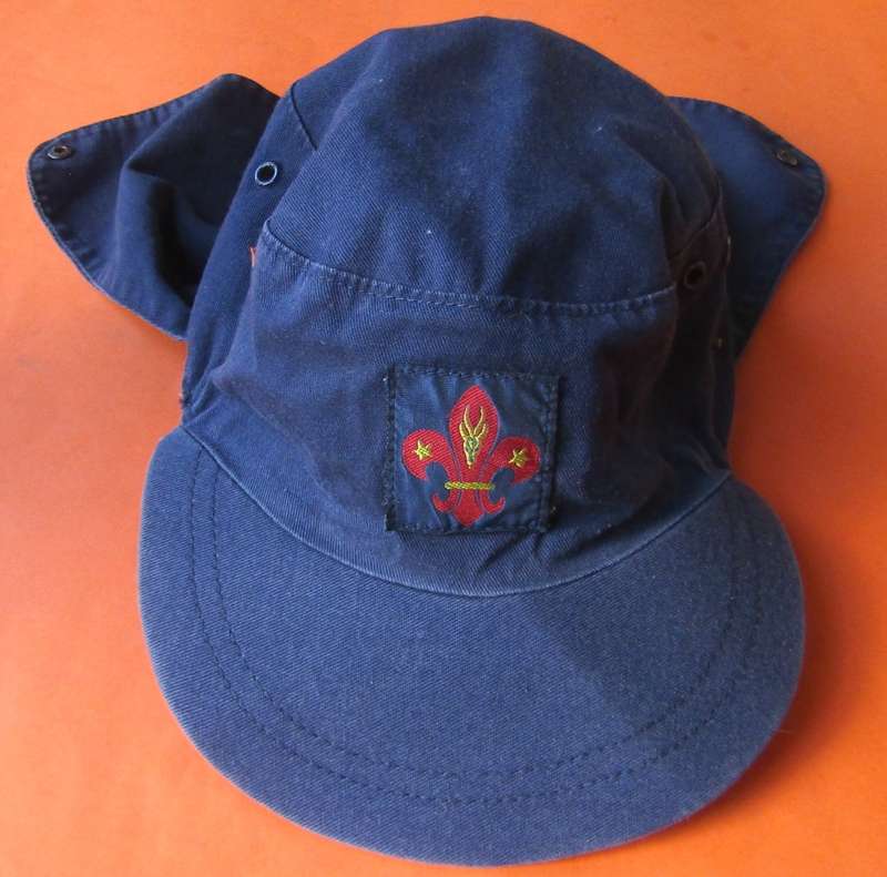 Old SA Boy Scouts Neck Flap Cap