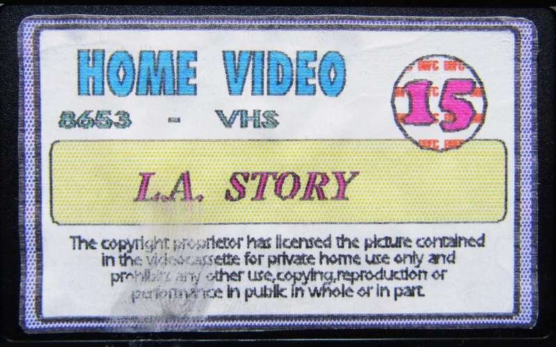 L.A. Story - Steve Martin - Movie VHS Tape (1991)