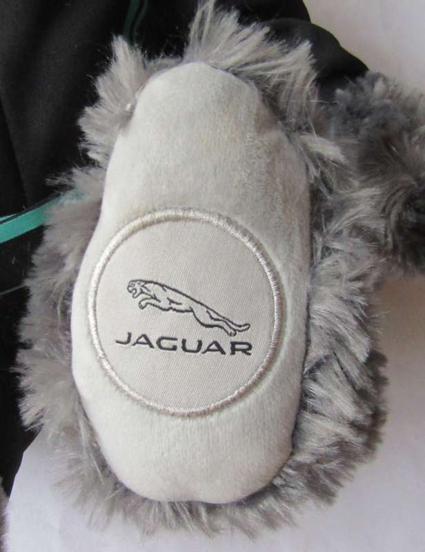 Cool Jaguar Racing Teddy Bear Mascot