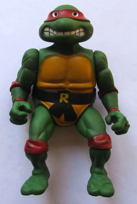 1989 Teenage Mutant Ninja Turtles - Large Raphael Action Figure