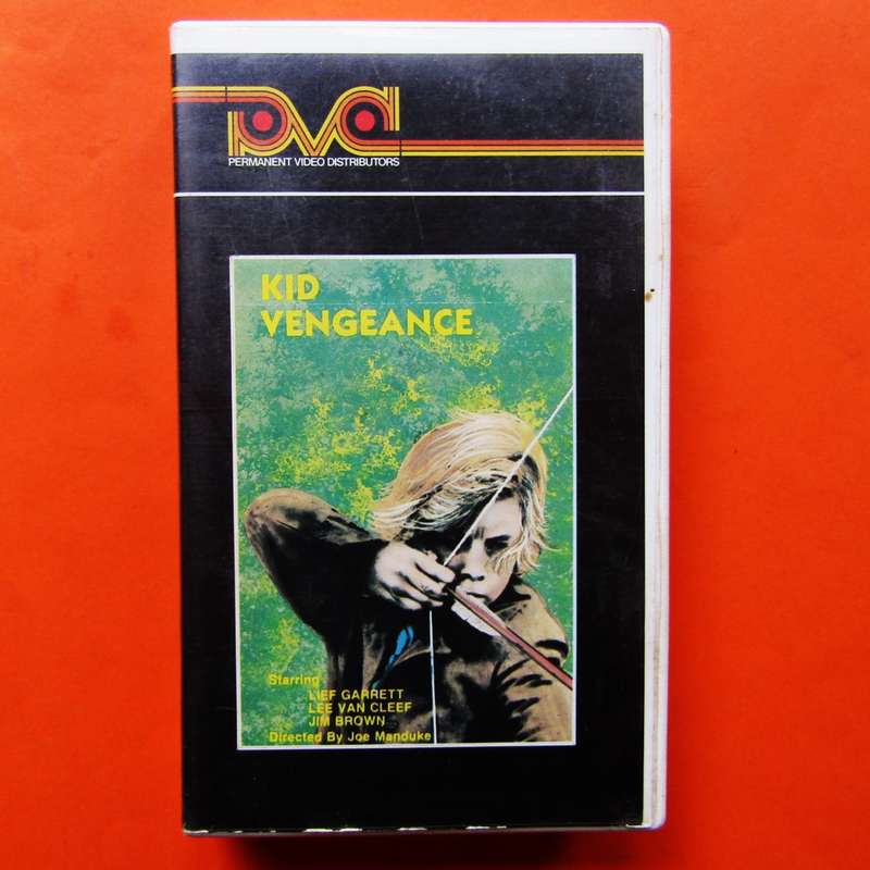 Kid Vengeance - Western Movie VHS Tape (1983)