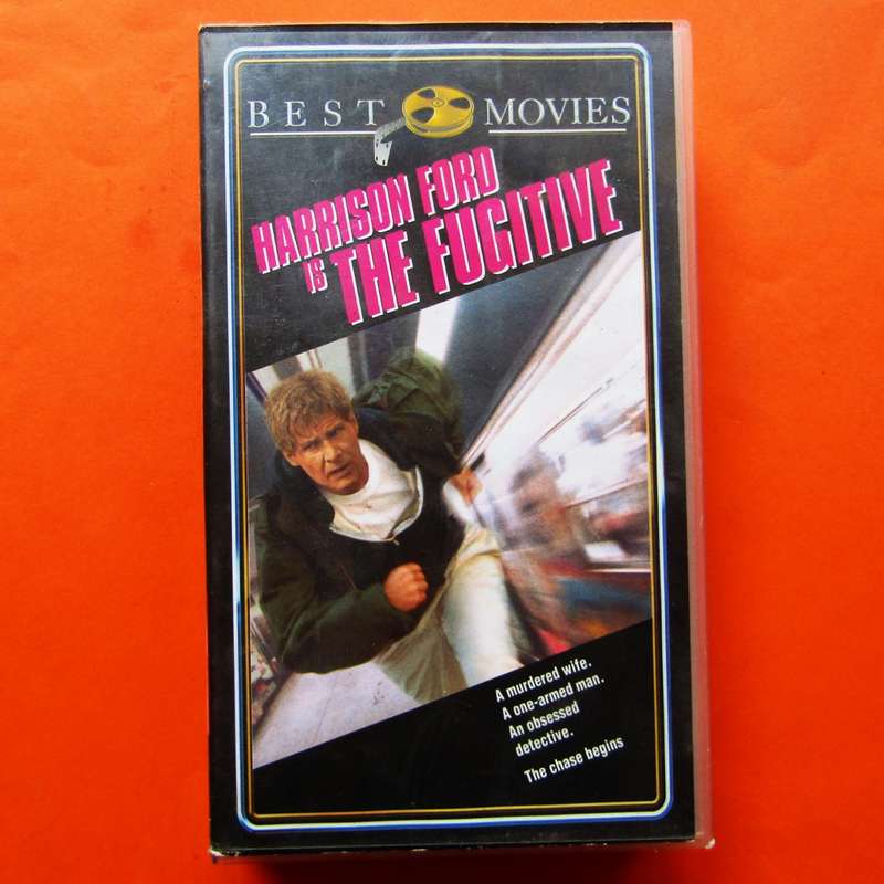 The Fugitive - Harrison Ford - Movie VHS Tape (1993)