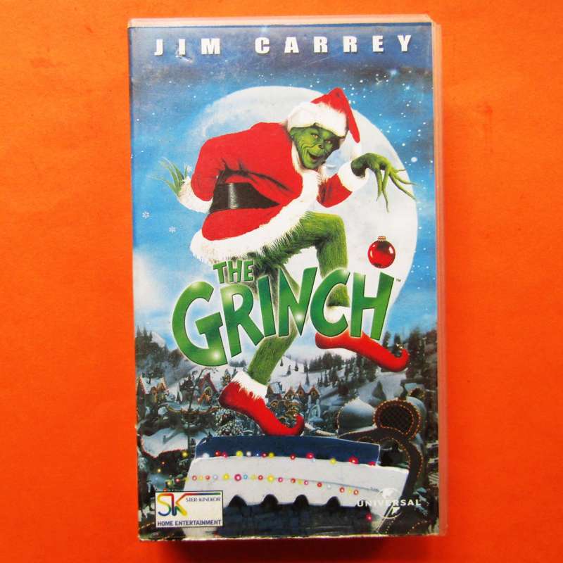 The Grinch - Jim Carrey - Movie VHS Tape (2001)