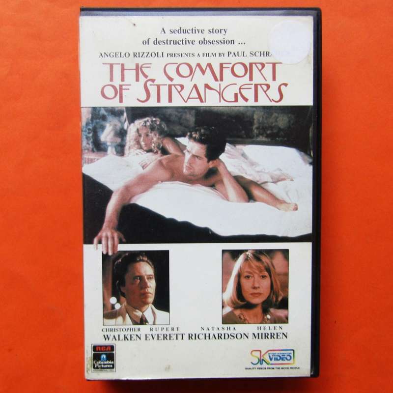 The Comfort of Strangers - Christopher Walken - Movie VHS Tape (1991)