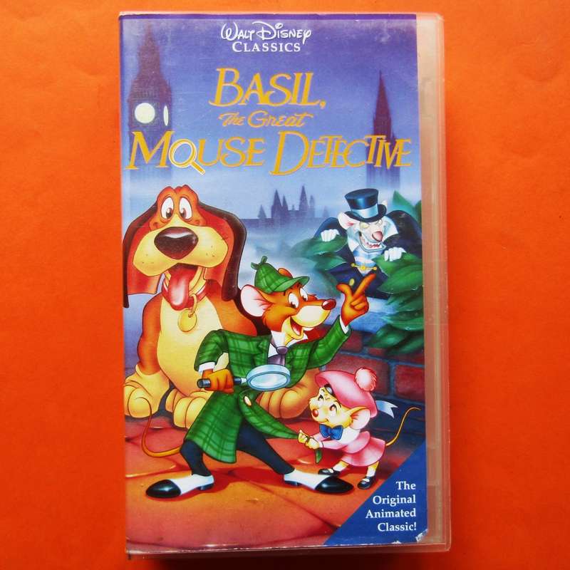 Basil, the Great Mouse Detective - Disney VHS Tape (1997)