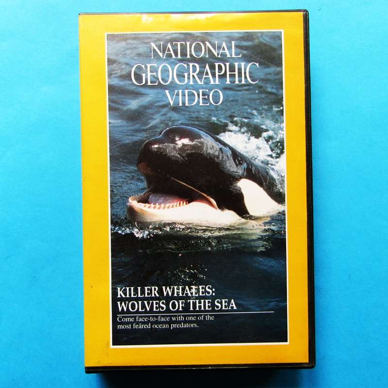 Killer Whales - National Geographic - VHS Video Tape (1993)