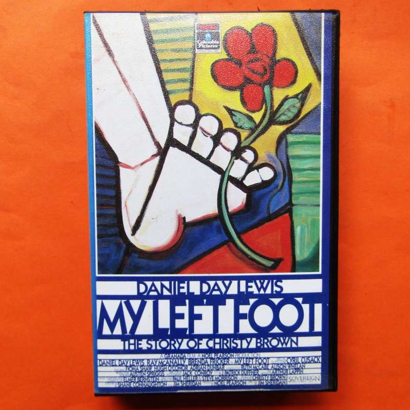 My Left Foot - Daniel Day Lewis - Movie VHS Tape (1990)