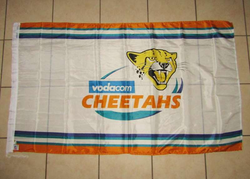 Large Cheetahs Rugby Flag