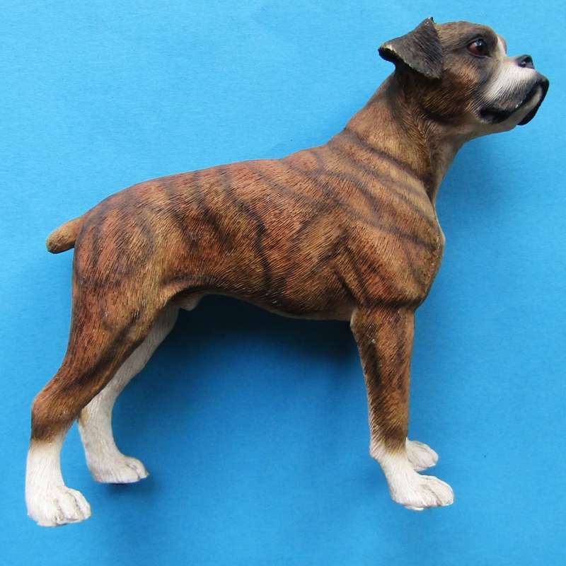 Brown Boxer Dog  Figure by Leonardo
