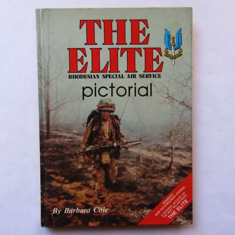 The Elite - Rhodesian Special Air Service - Hardcover Book (1986)