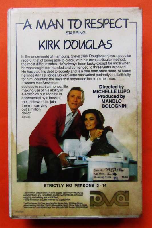 A Man to Respect - Crime Movie VHS Tape (1985)