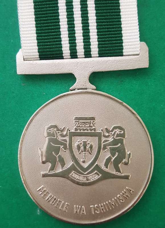 Venda Prisons Establishment Full Size Medal