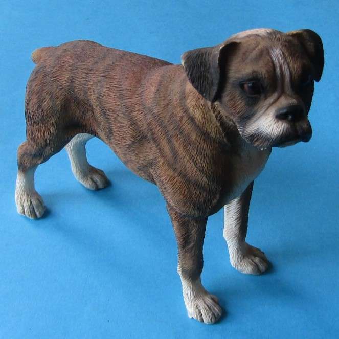 Brown Boxer Dog  Figure by Leonardo