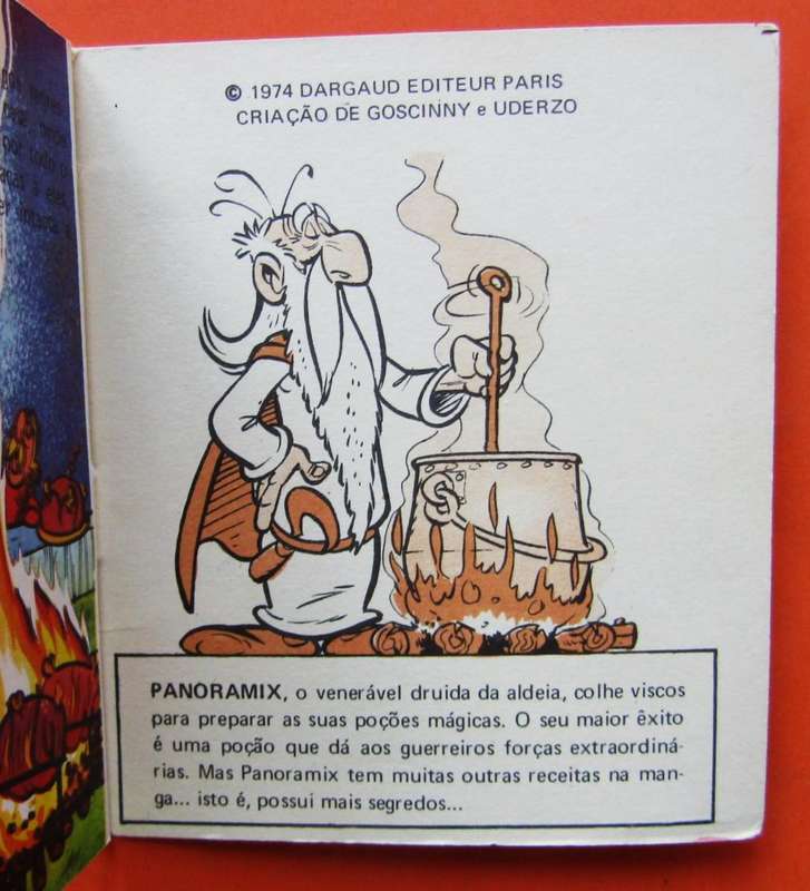 1974 Asterix Mini Comic Book