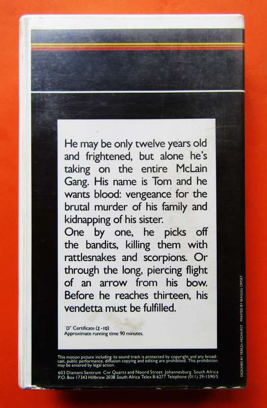 Kid Vengeance - Western Movie VHS Tape (1983)