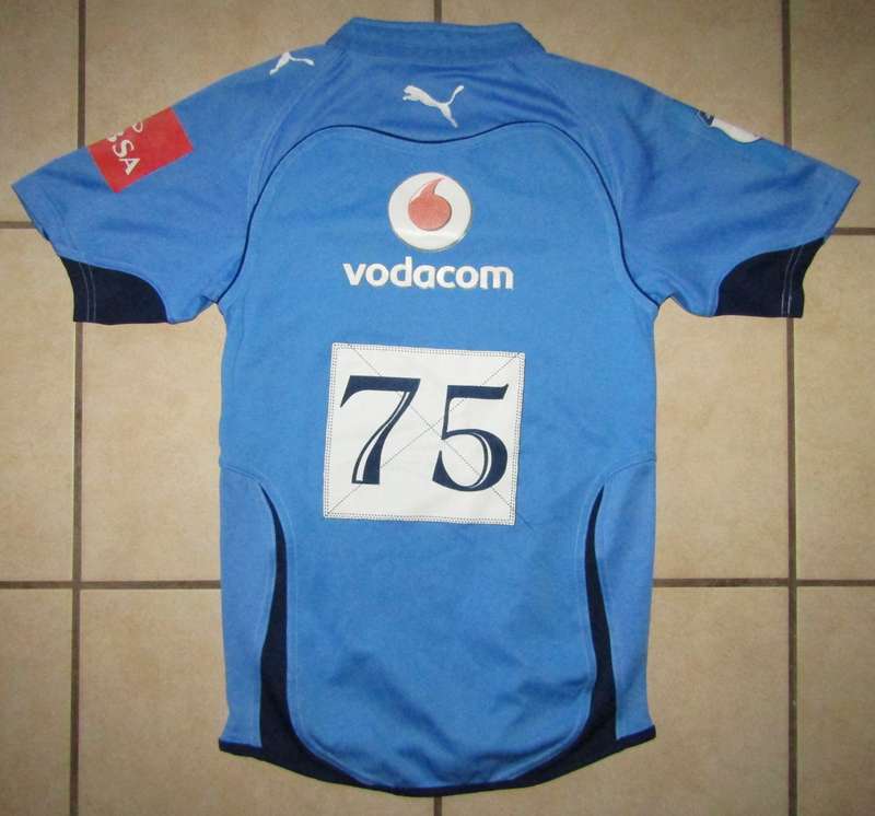 2013 Blue Bulls 75 Year Anniversary Rugby Jersey - Small Size