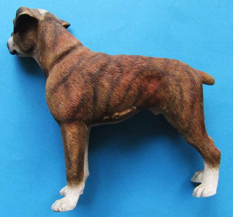 Brown Boxer Dog  Figure by Leonardo